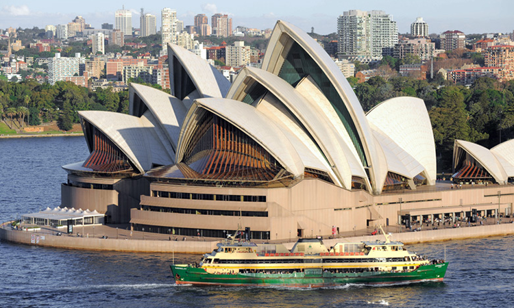 Sidney opera binası ziyaretçi kapasitesi